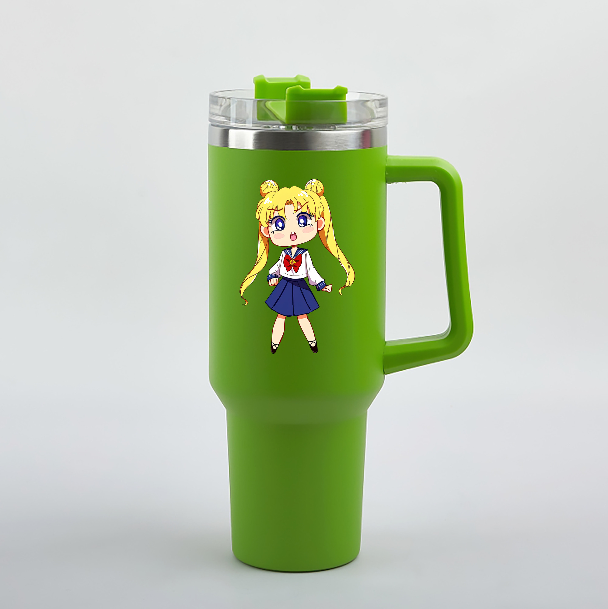（画像用） 美少女戦士セーラームーン 愛野 美奈子 あいの みなこ Sailor Moon Aino Minako 1200mL車用タンブラー（カラープリント）